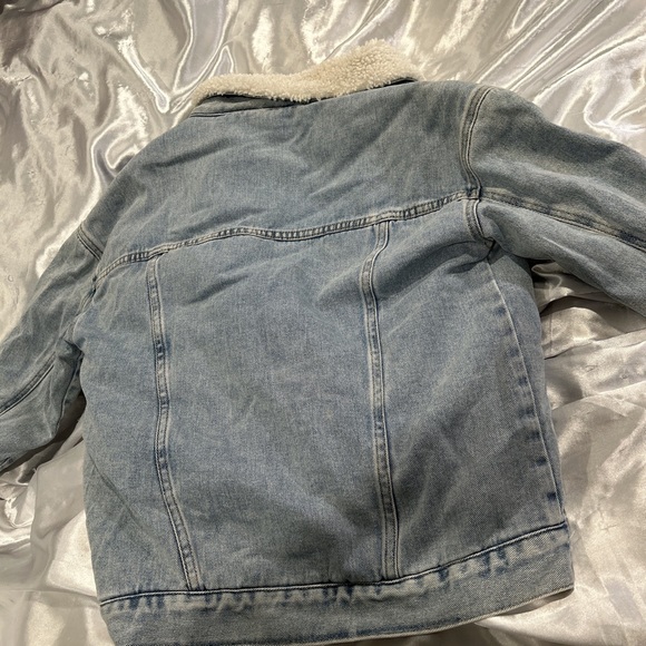 ♡ jean jacket with collar ♡ - Picture 5 of 5